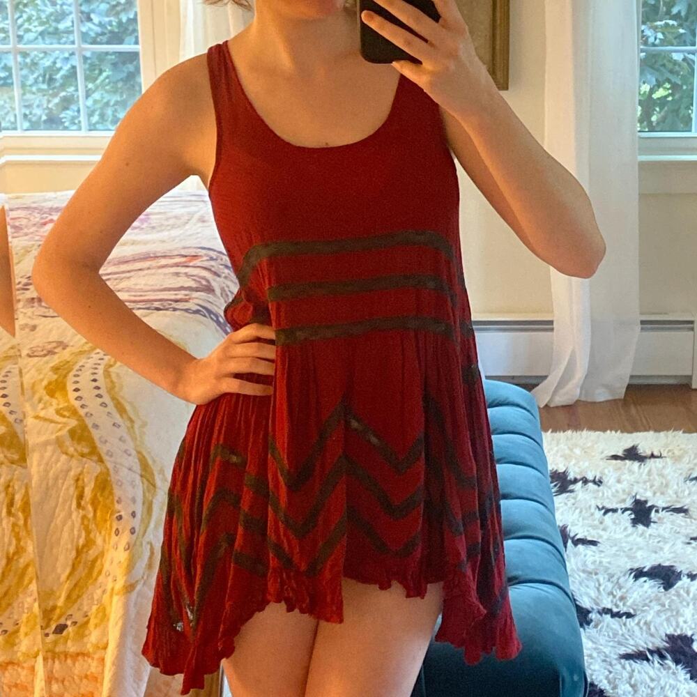 Eye catching free people red